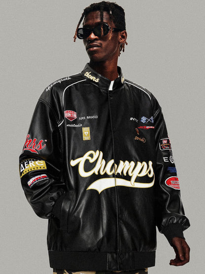 Aelfric Eden Racing Leather Jacket