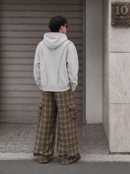 Aelfric Eden Plaid Baggy Barrel Pants