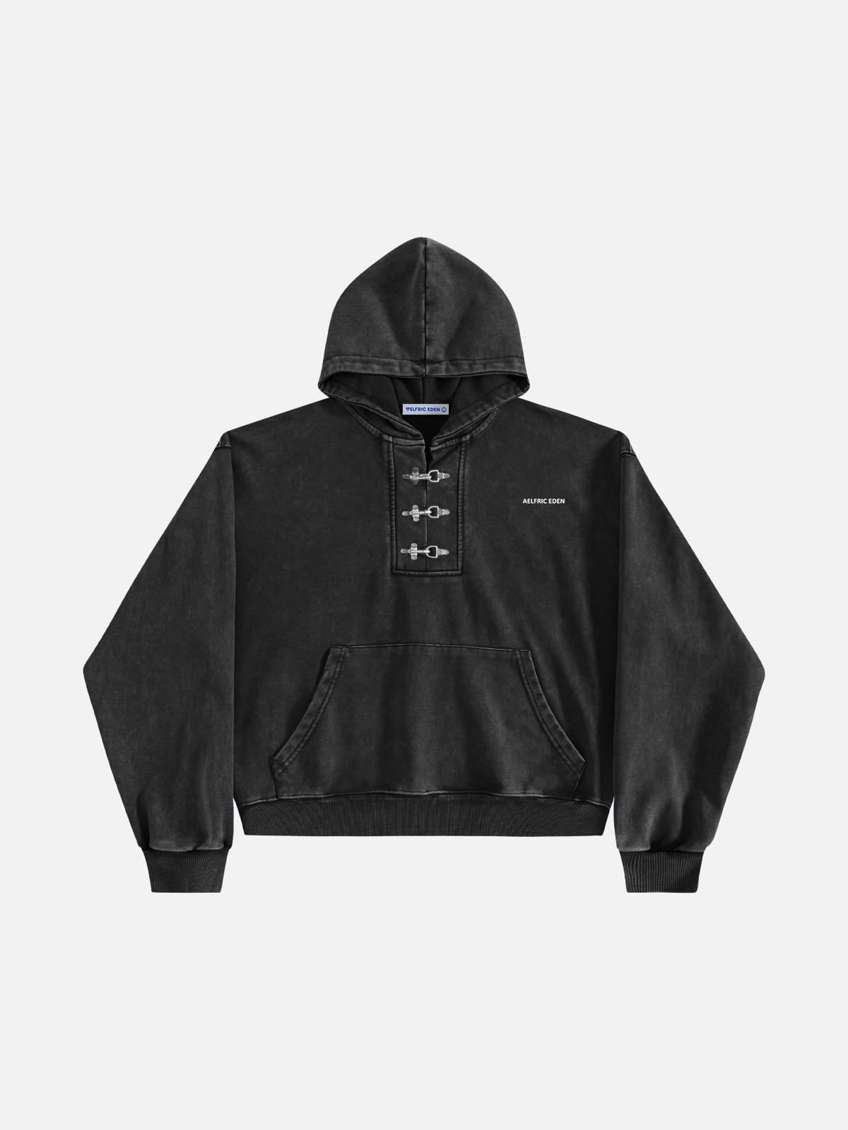 Aelfric Eden Boxy Metal Toggle Pullover Hoodie