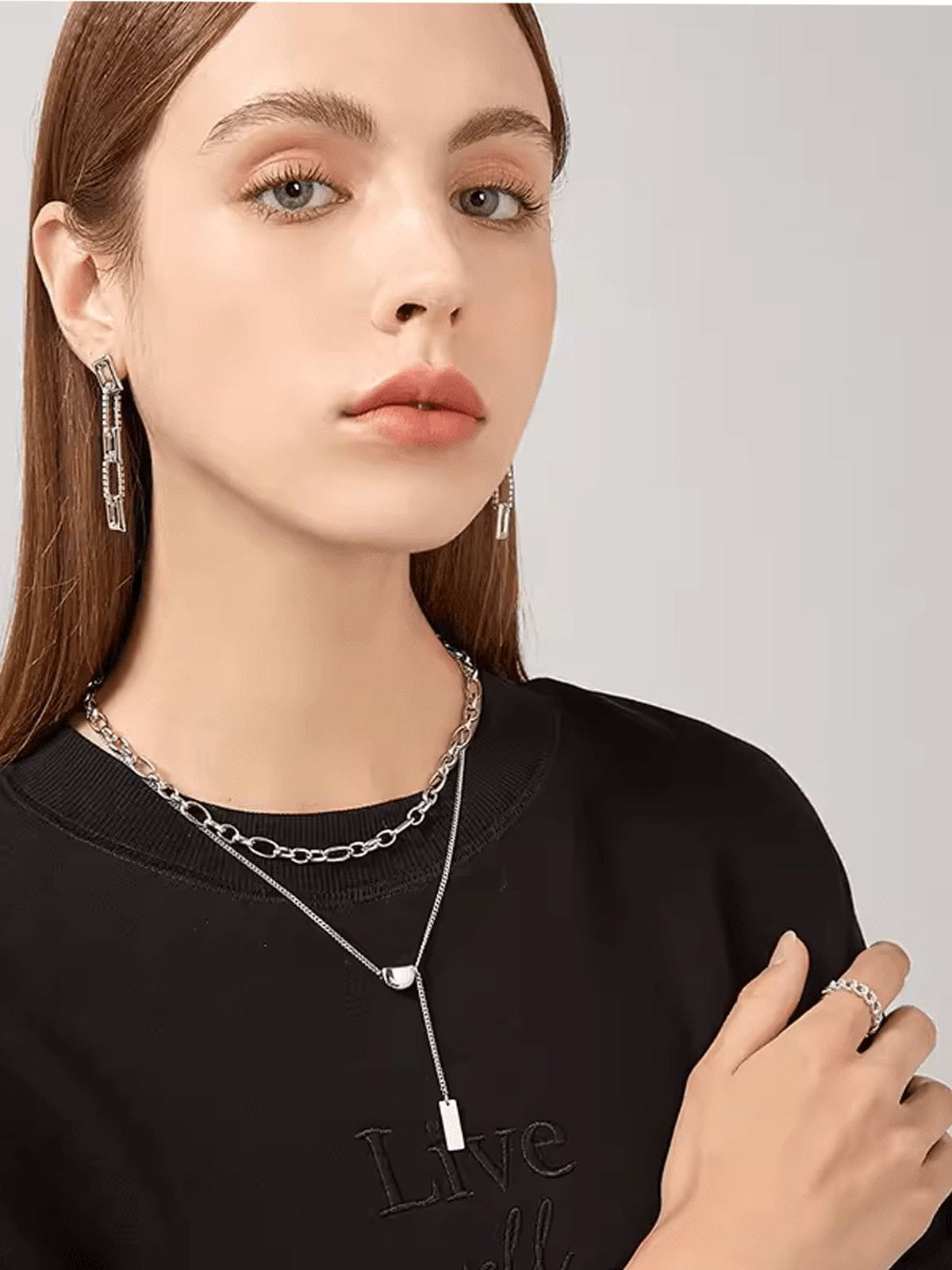 Aelfric Eden Hip Hop Layerd Necklace