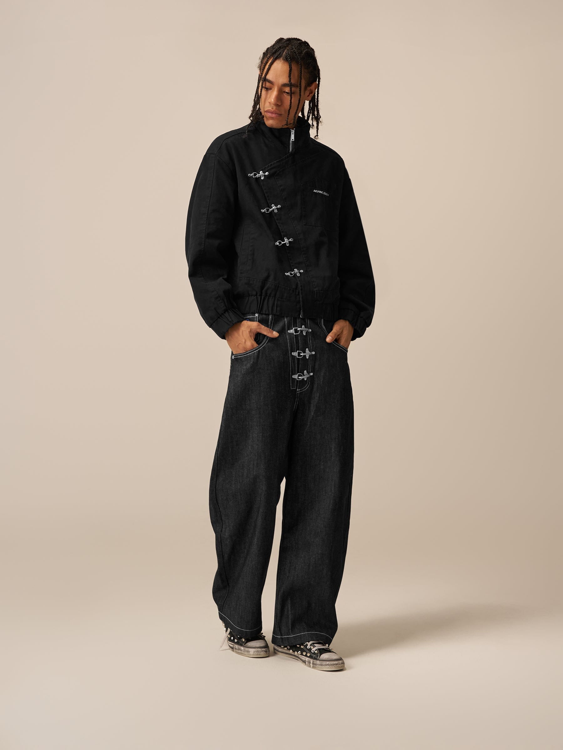 Aelfric Eden Boxy Fireman Clasp Jacket