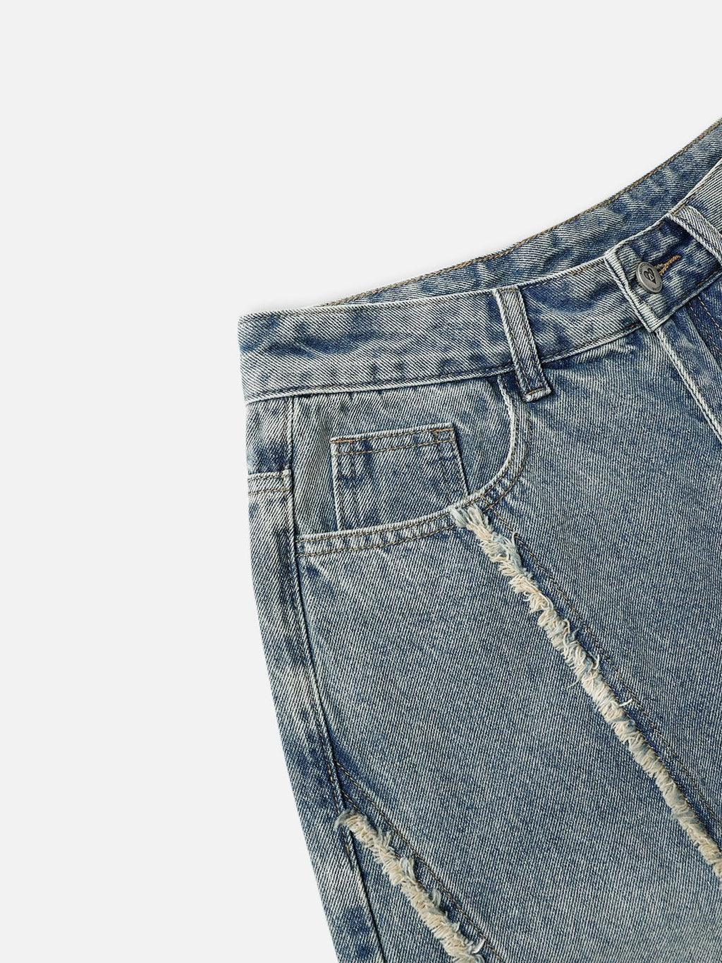 Aelfric Eden Baggy Fringe Jeans