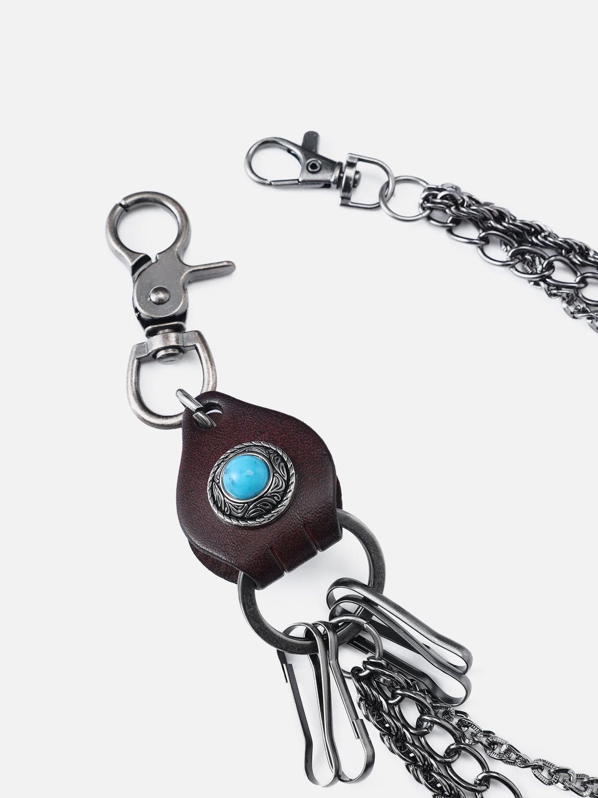 Vintage Layered Belt Metal Chain