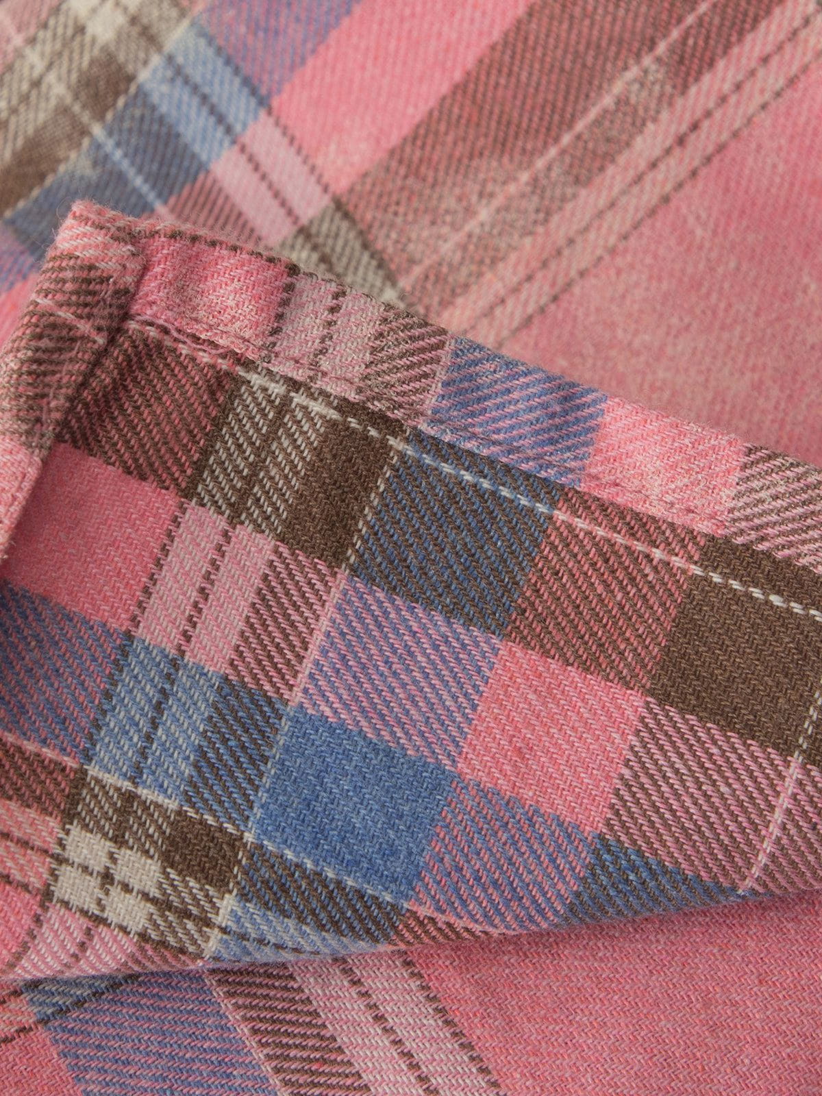 Aelfric Eden Tie Dye Plaid Skirt