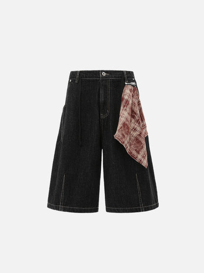 Aelfric Eden Detachable Kerchief Baggy Longline Jorts