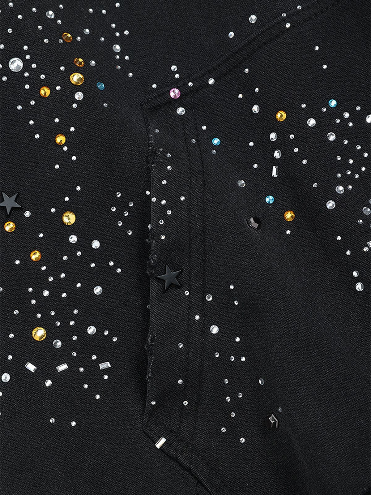 Aelfric Eden Rhinestone Regular Zip Up Hoodie