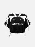 Aelfric Eden 77 Sporty Drawstring Cropped Tee