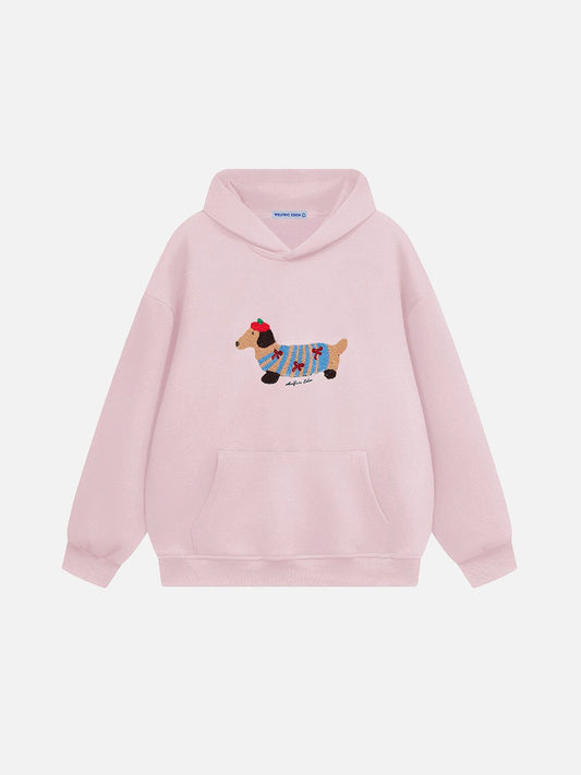 Aelfric Eden Cartoon Dachshund Hoodie
