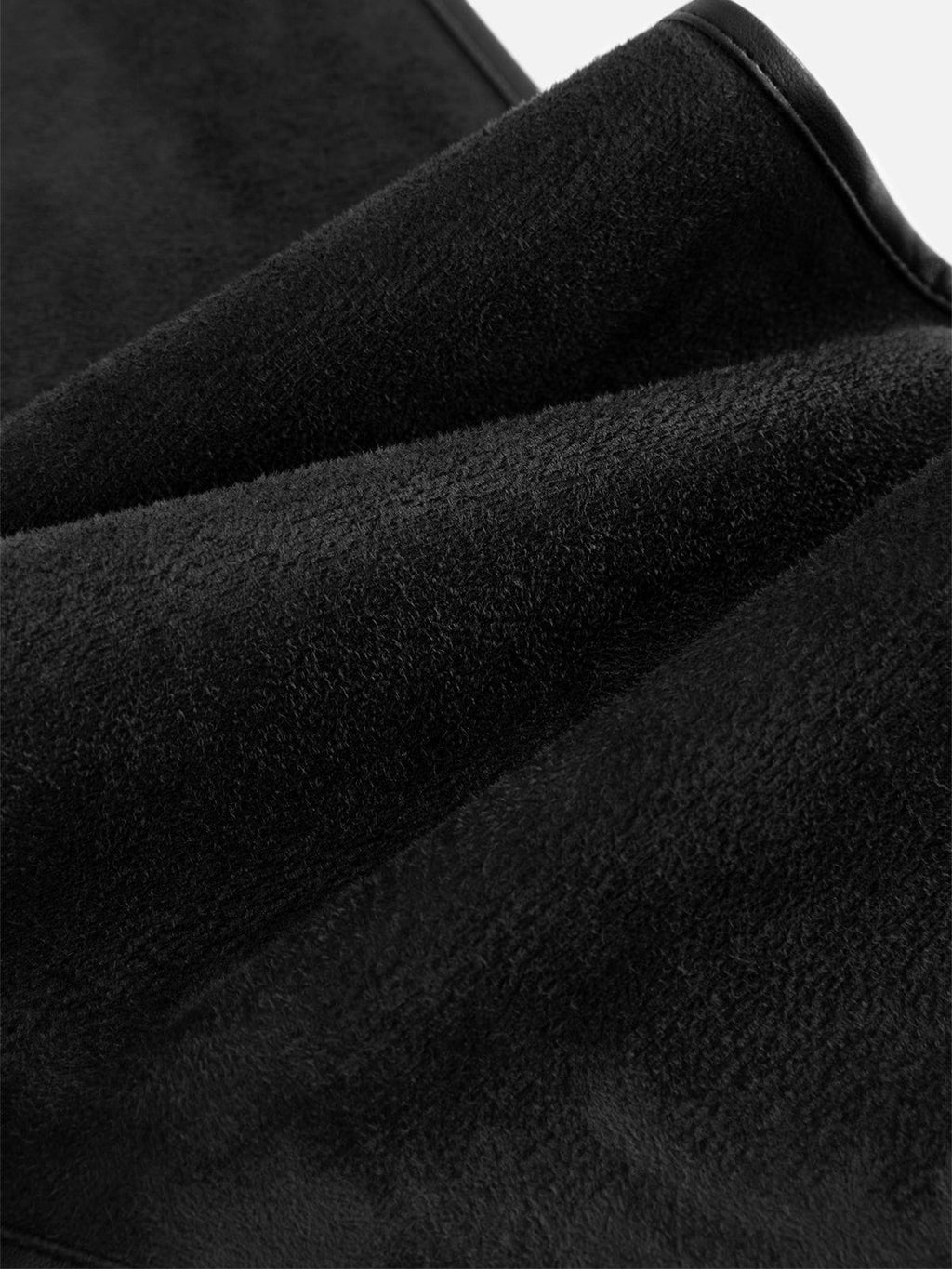 Faux Leather Square Scarf
