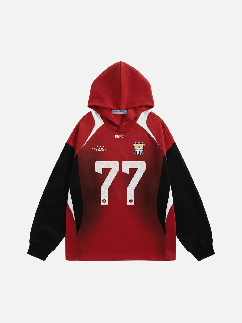 Aelfric Eden 77 Color Blocking Pullover Hoodie