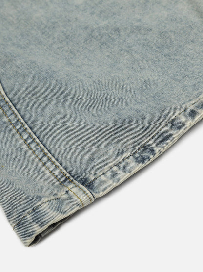 Aelfric Eden Rope Washed Baggy Barrel Jeans
