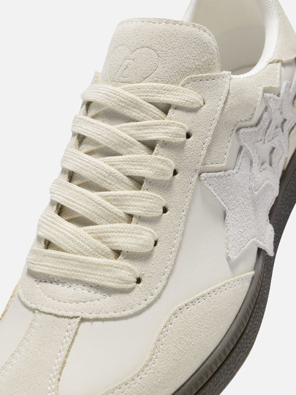 Triple Star Embroidery Gum Sole Skate Shoes