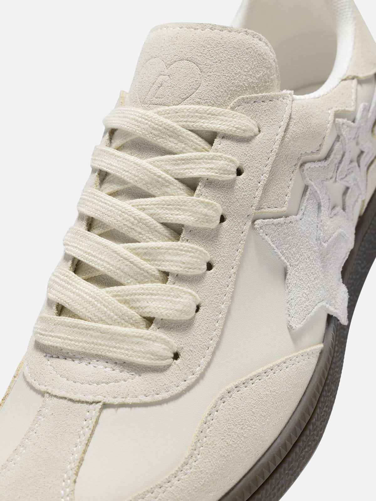 Triple Star Embroidery Gum Sole Skate Shoes