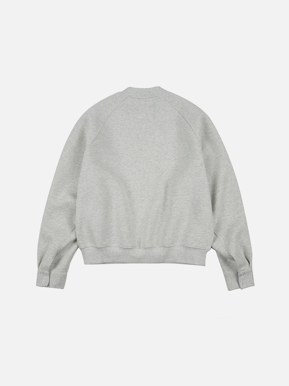 Aelfric Eden Plaid Patchwork Sweatshirt
