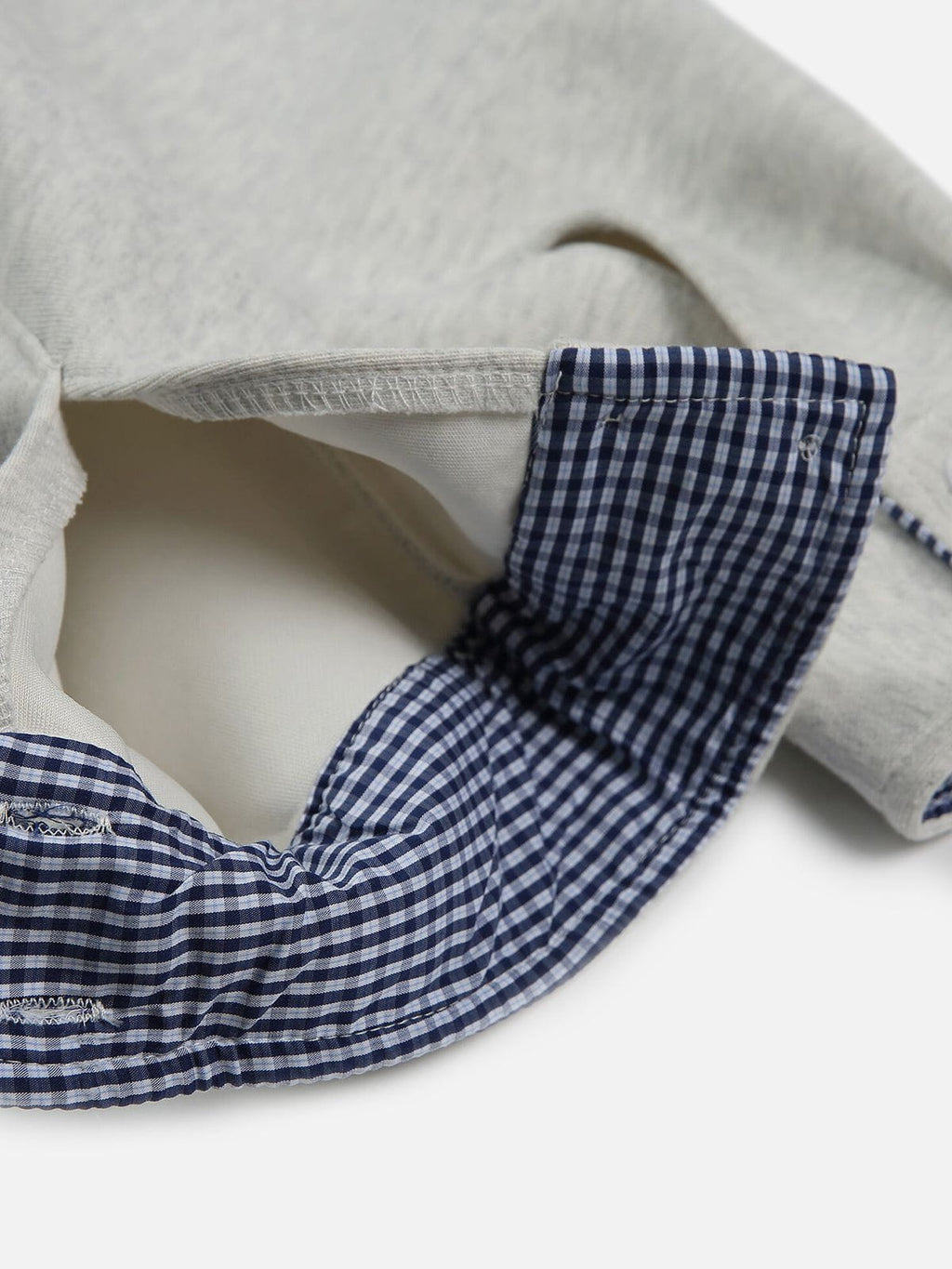 Aelfric Eden Plaid Patchwork Sweatshirt