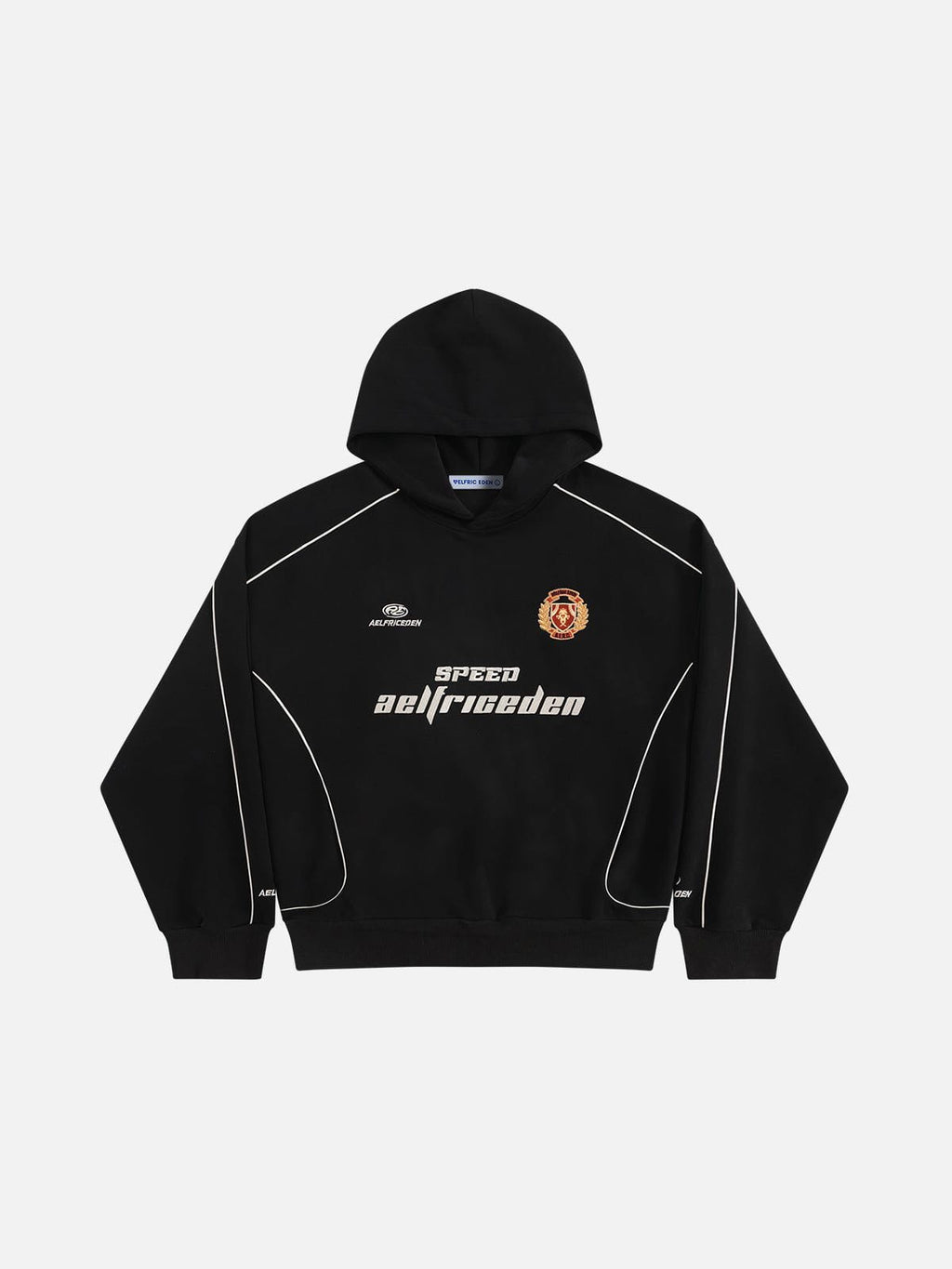 Aelfric Eden Oversized Applique 77 Pullover Hoodie