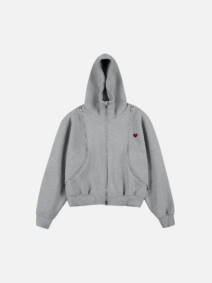 Aelfric Eden Boxy Zip Up Hoodie
