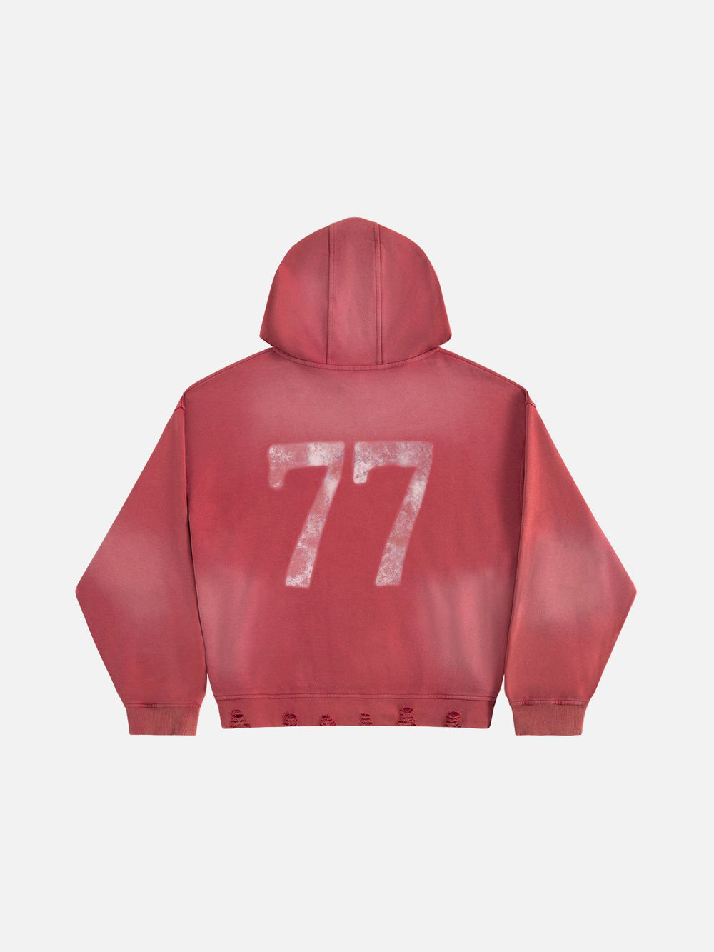Aelfric Eden Boxy Rhinestone 77 Graphic Pullover Hoodie