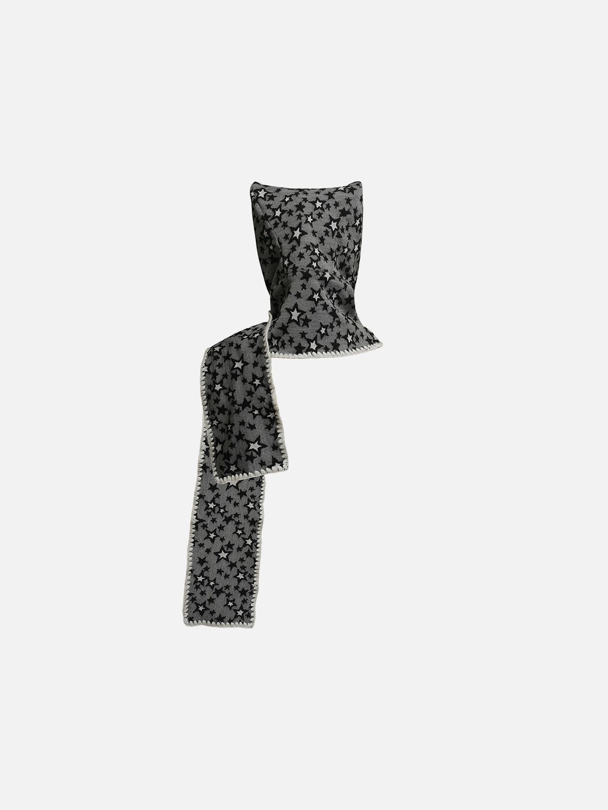 Devil Ear Star Scarf Hat