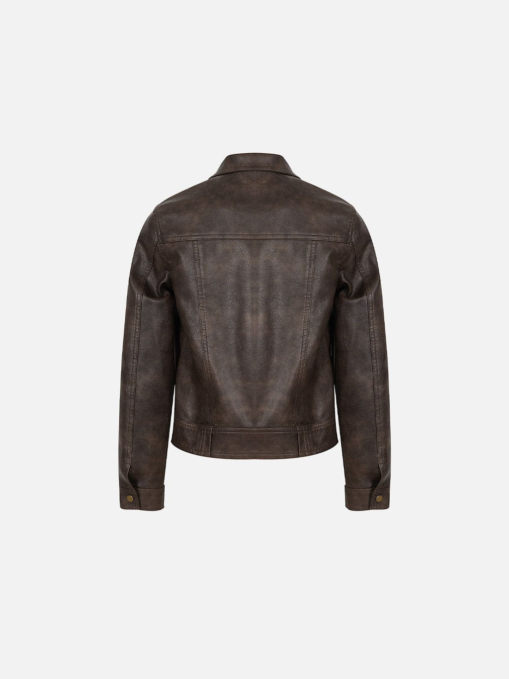 Aelfric Eden Vintage Rivet Fuax Leather Jacket