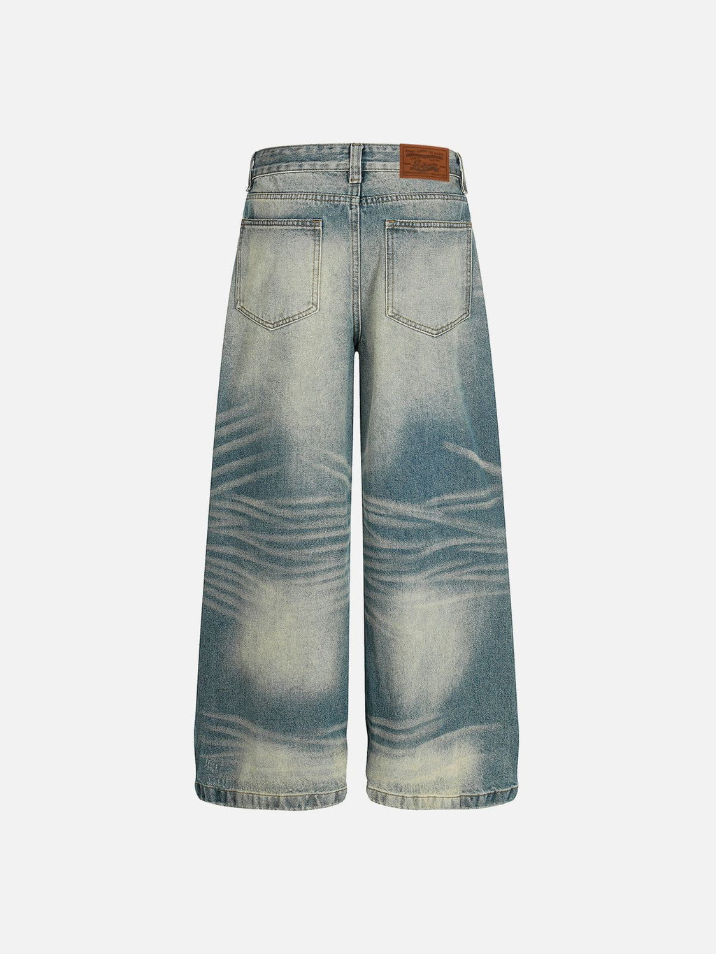 Aelfric Eden Whiskering Wrinkle Jeans