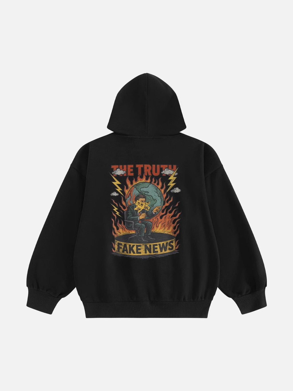 [COMPLEXCON] FAKE NEWS OIAL Tape Hoodie