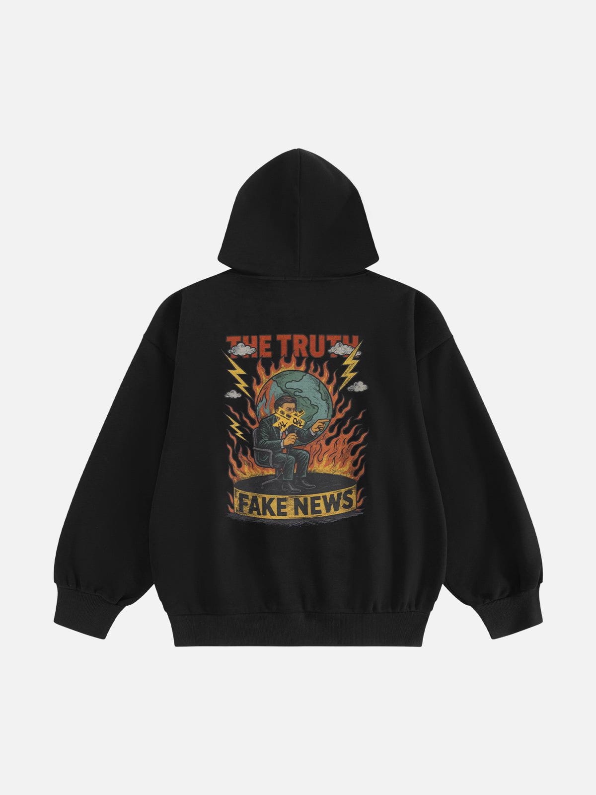 [COMPLEXCON] FAKE NEWS OIAL Tape Hoodie