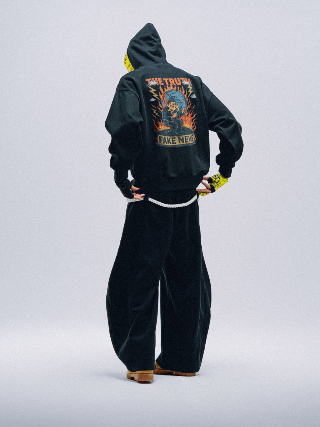 [COMPLEXCON] FAKE NEWS OIAL Tape Hoodie