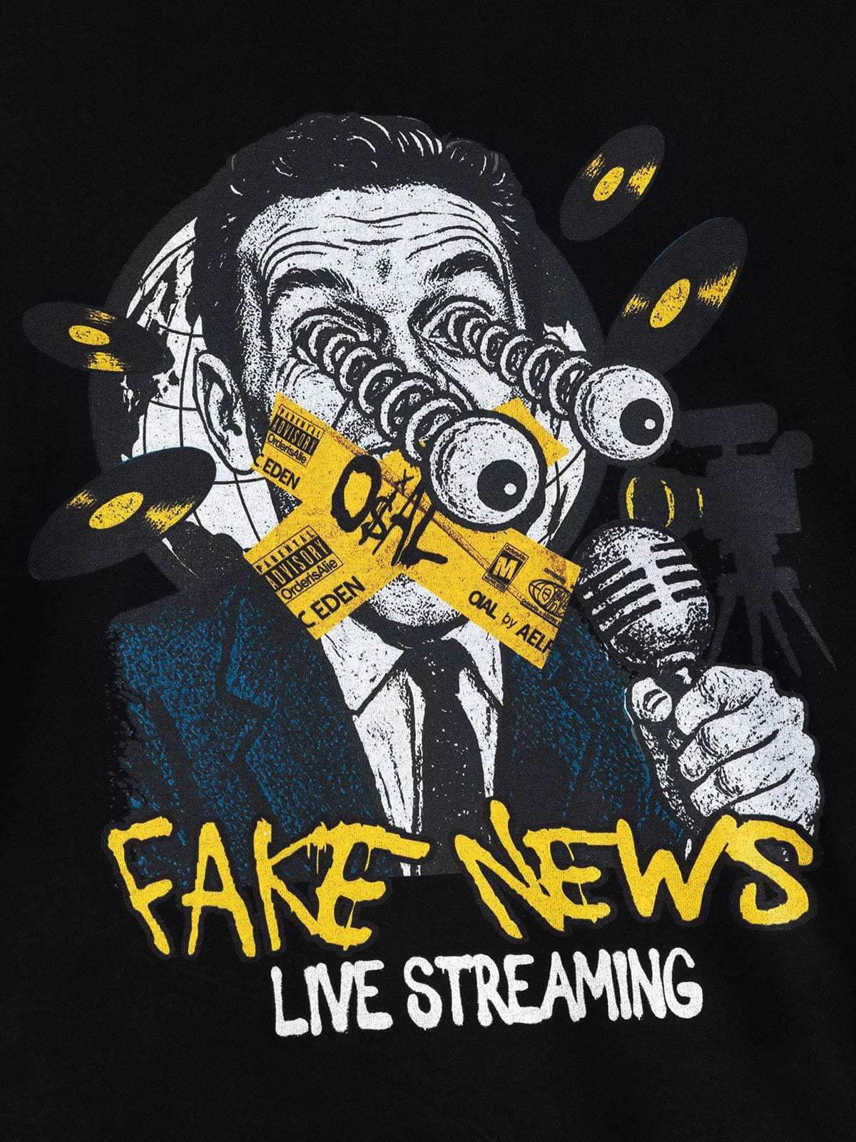 [COMPLEXCON] FAKE NEWS OIAL Tape Hoodie