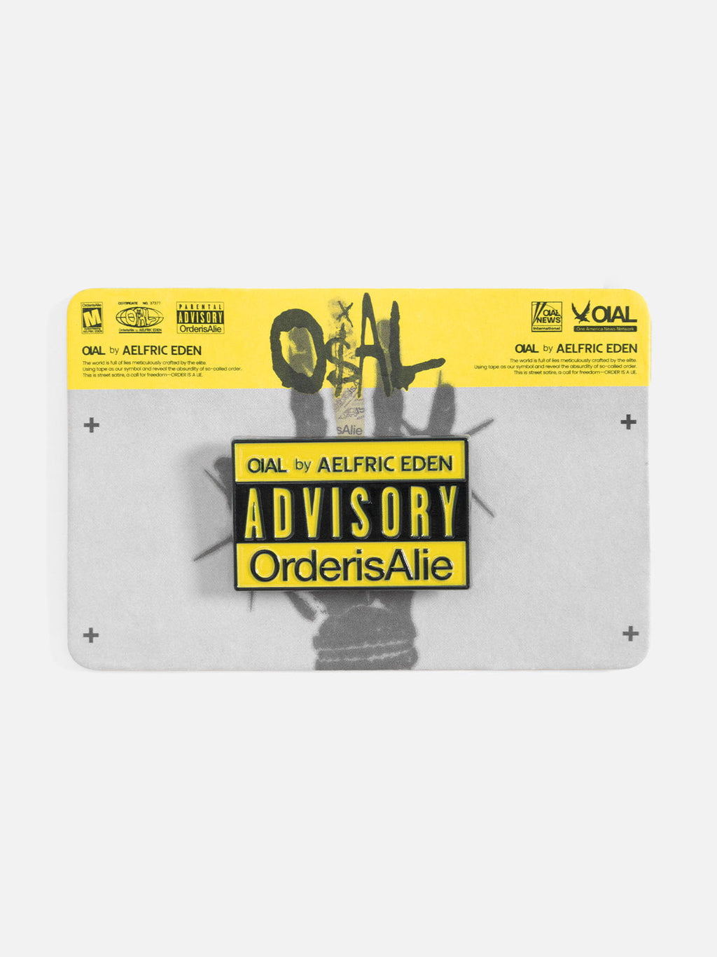 [COMPLEXCON] OIAL Pins