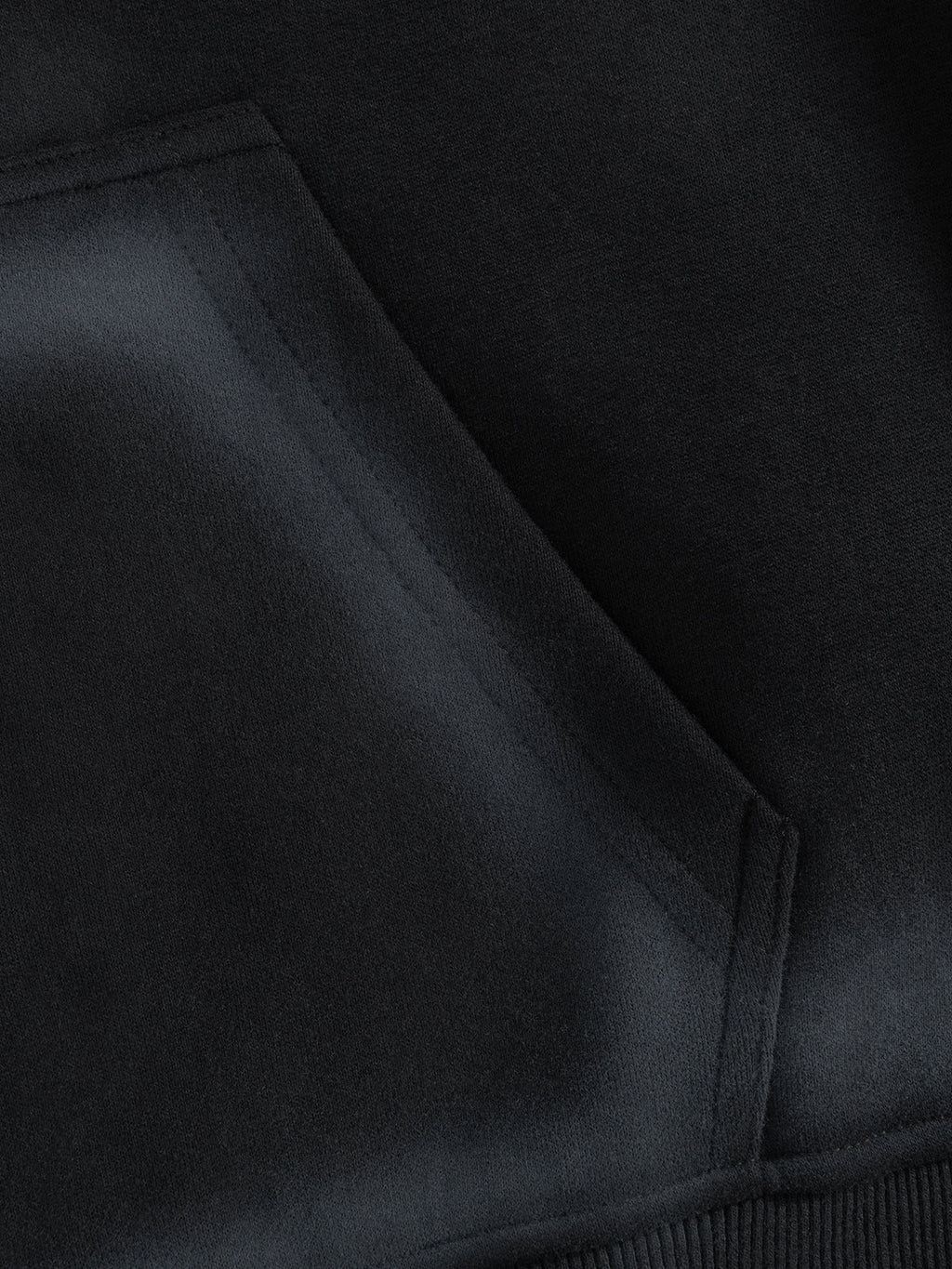 Aelfric Eden Boxy Washed Double Zip Up Hoodie