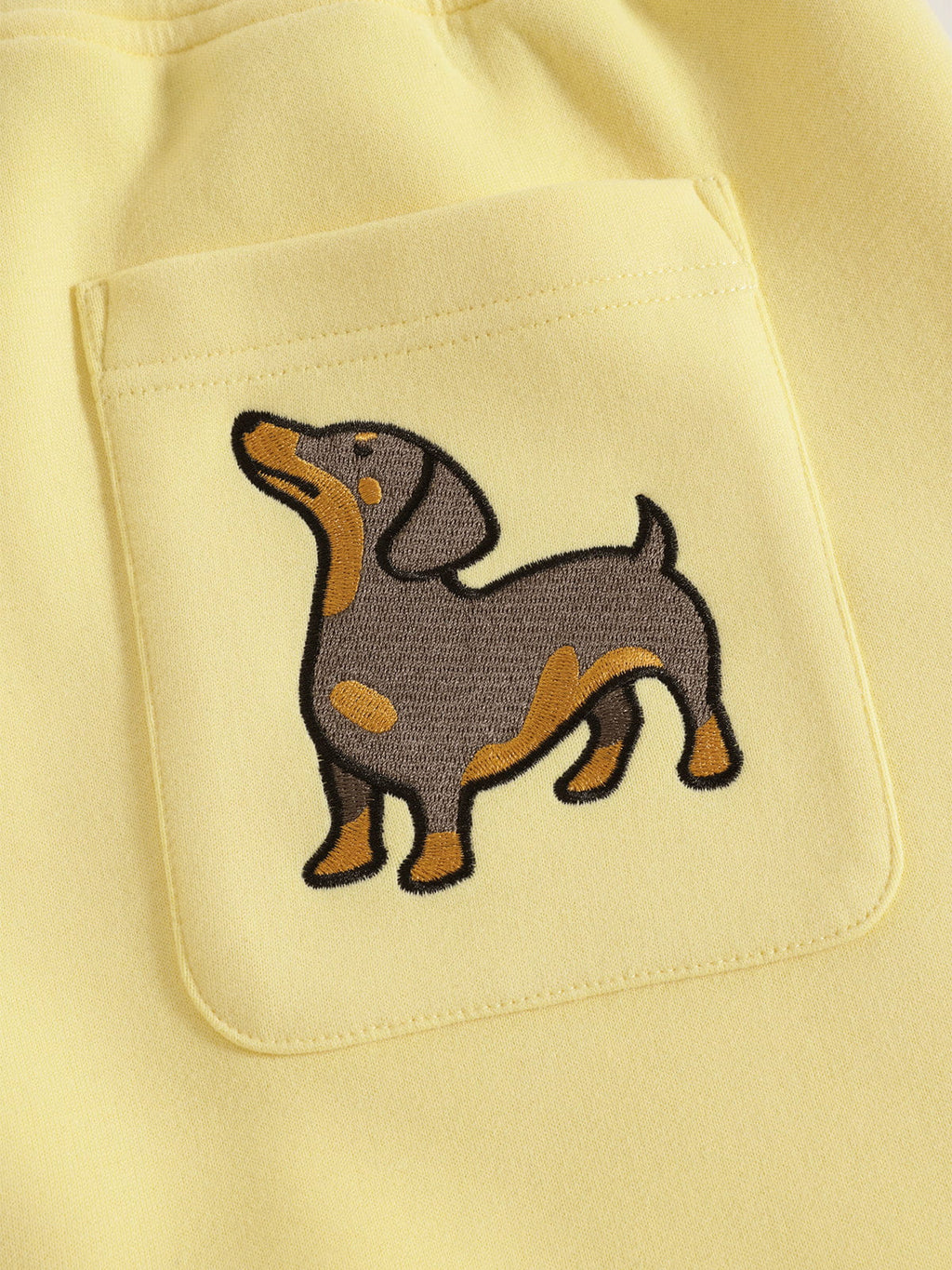 Aelfric Eden Dachshund Double Waist Baggy Sweatpants