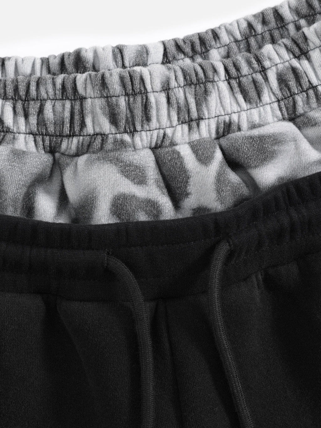 Aelfric Eden Leopard Double Waist Baggy Sweatpants