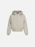 Aelfric Eden Fur Hooded Zip Up Coat
