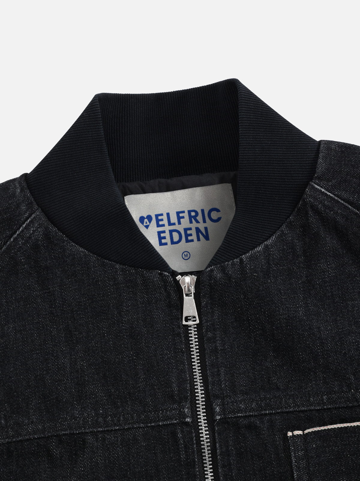 Aelfric Eden Zip Up Denim Jacket