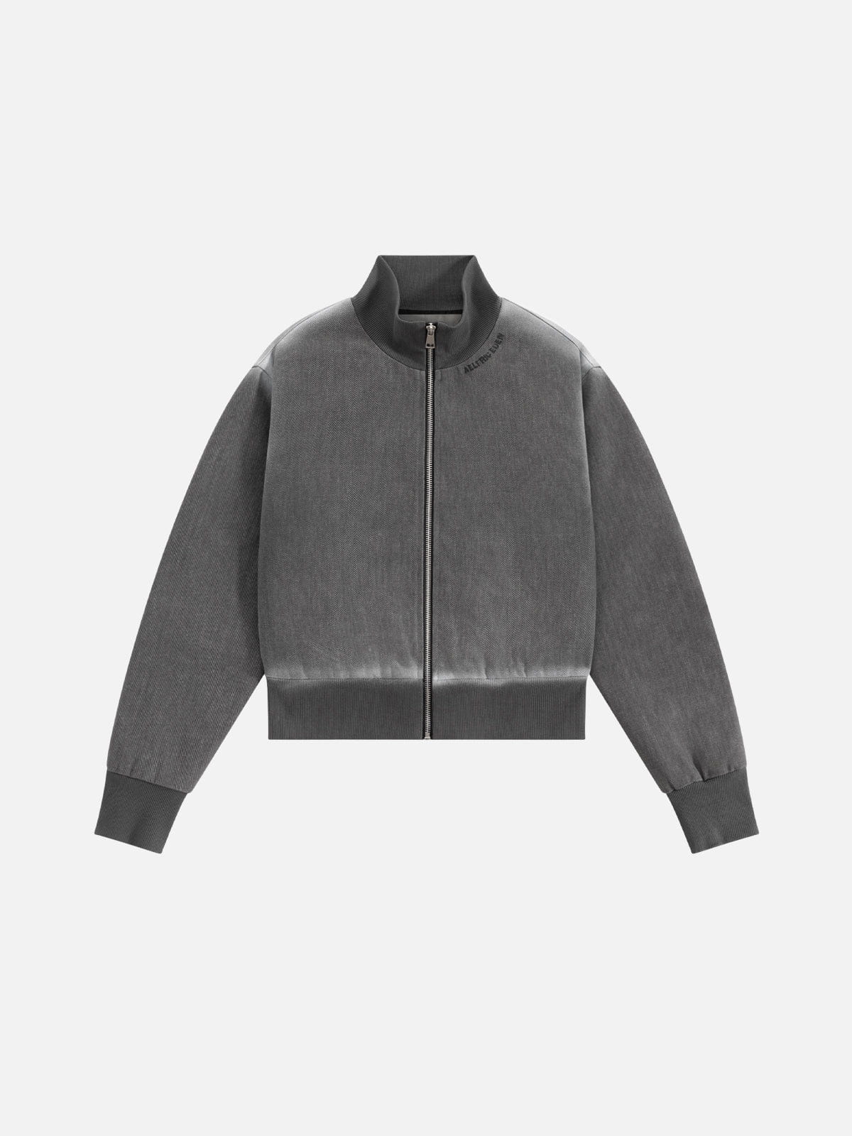 Aelfric Eden Cropped Denim Zip Up Jacket