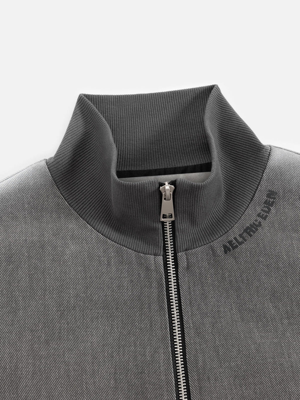 Aelfric Eden Cropped Denim Zip Up Jacket
