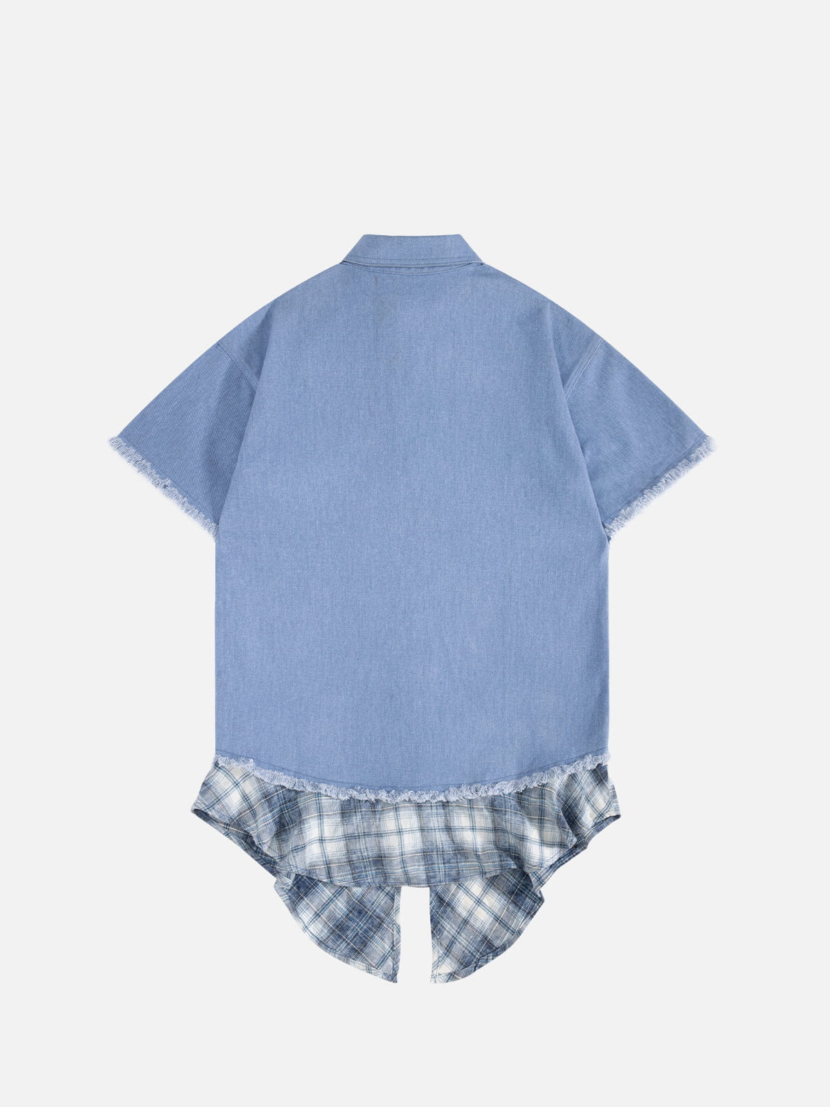 Aelfric Eden Denim Layered Short Sleeve Shirt