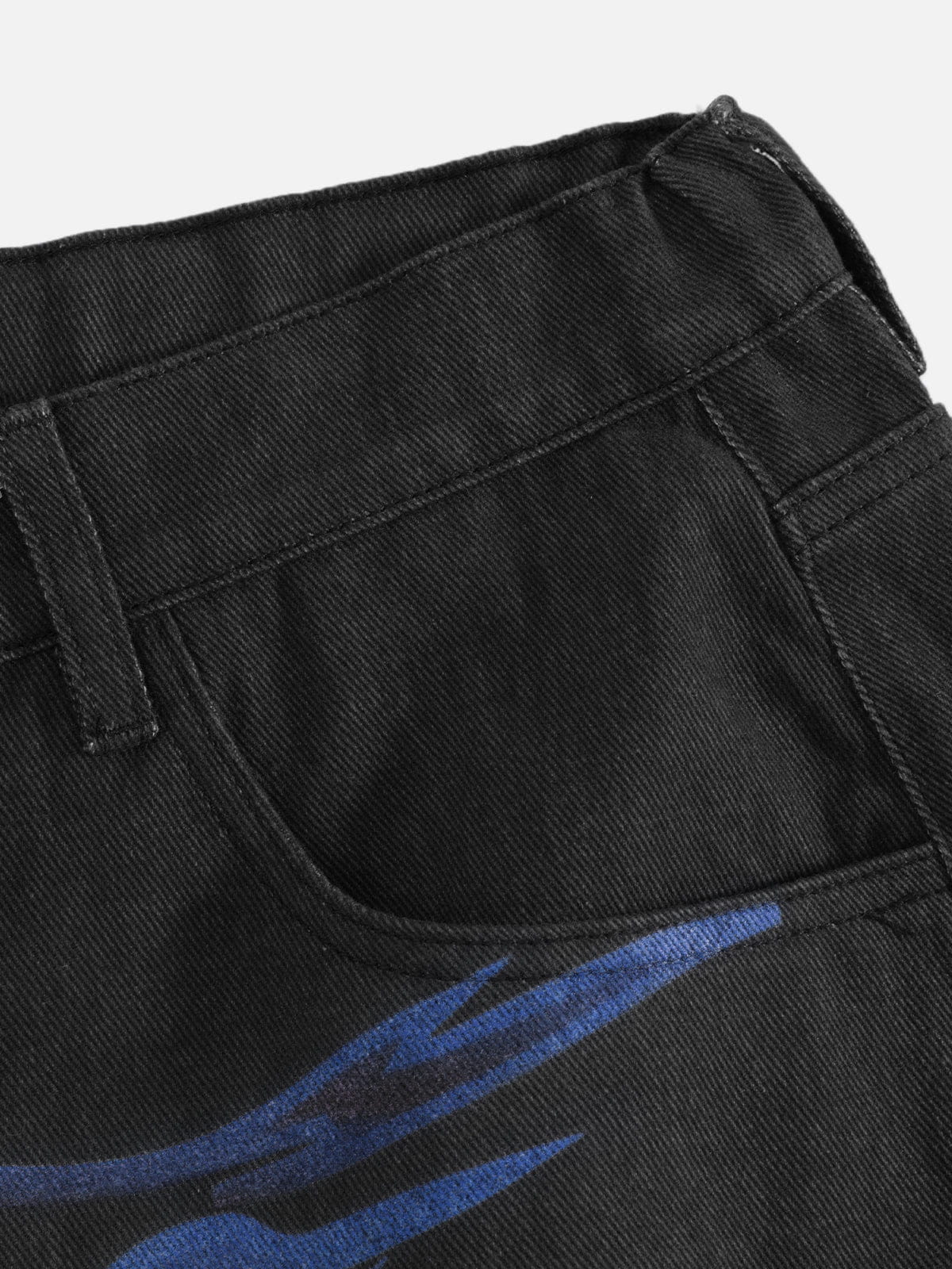 Aelfric Eden Flame Graphic Jorts