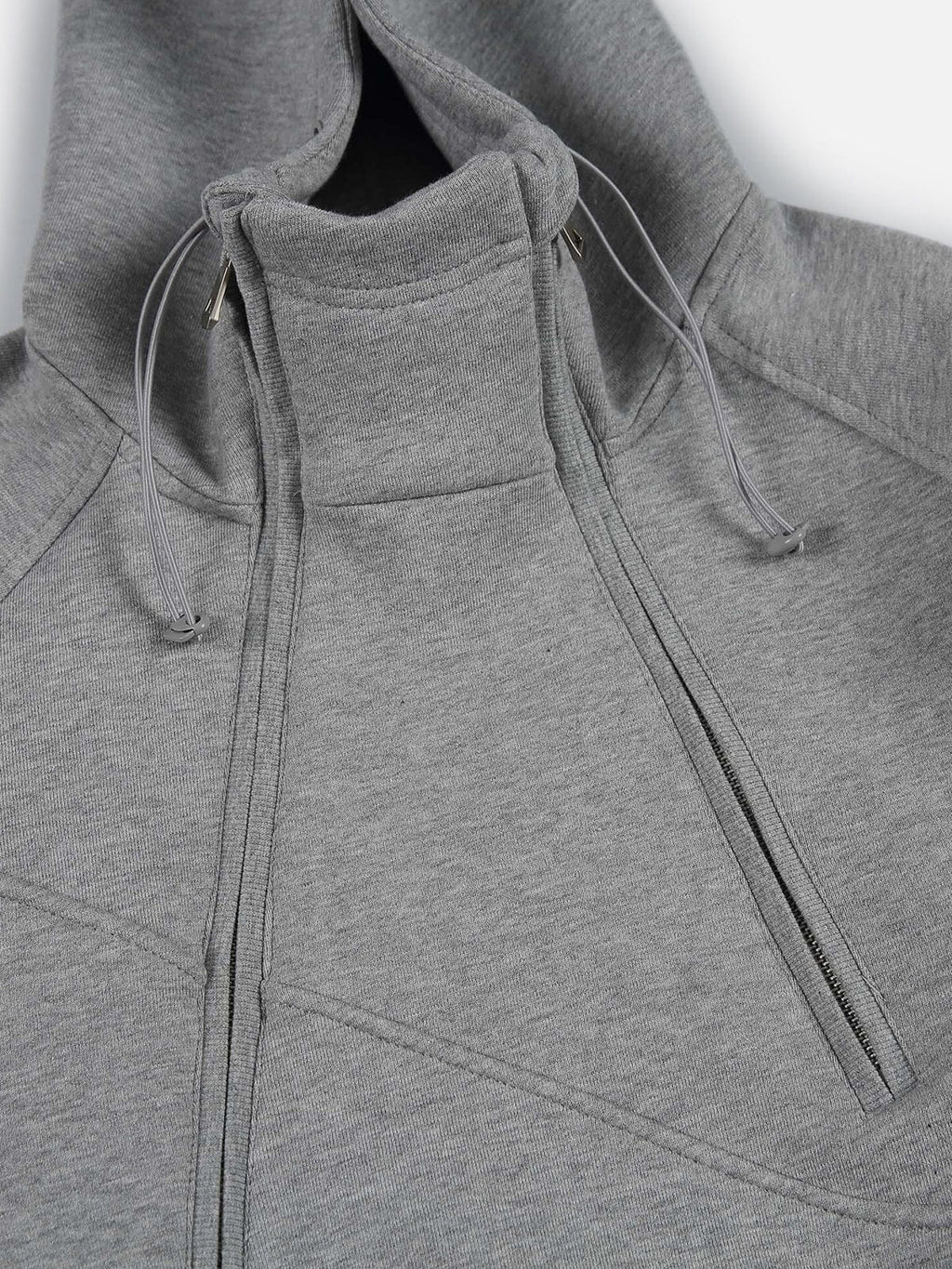 Aelfric Eden Boxy Panel Zip Up Hoodie