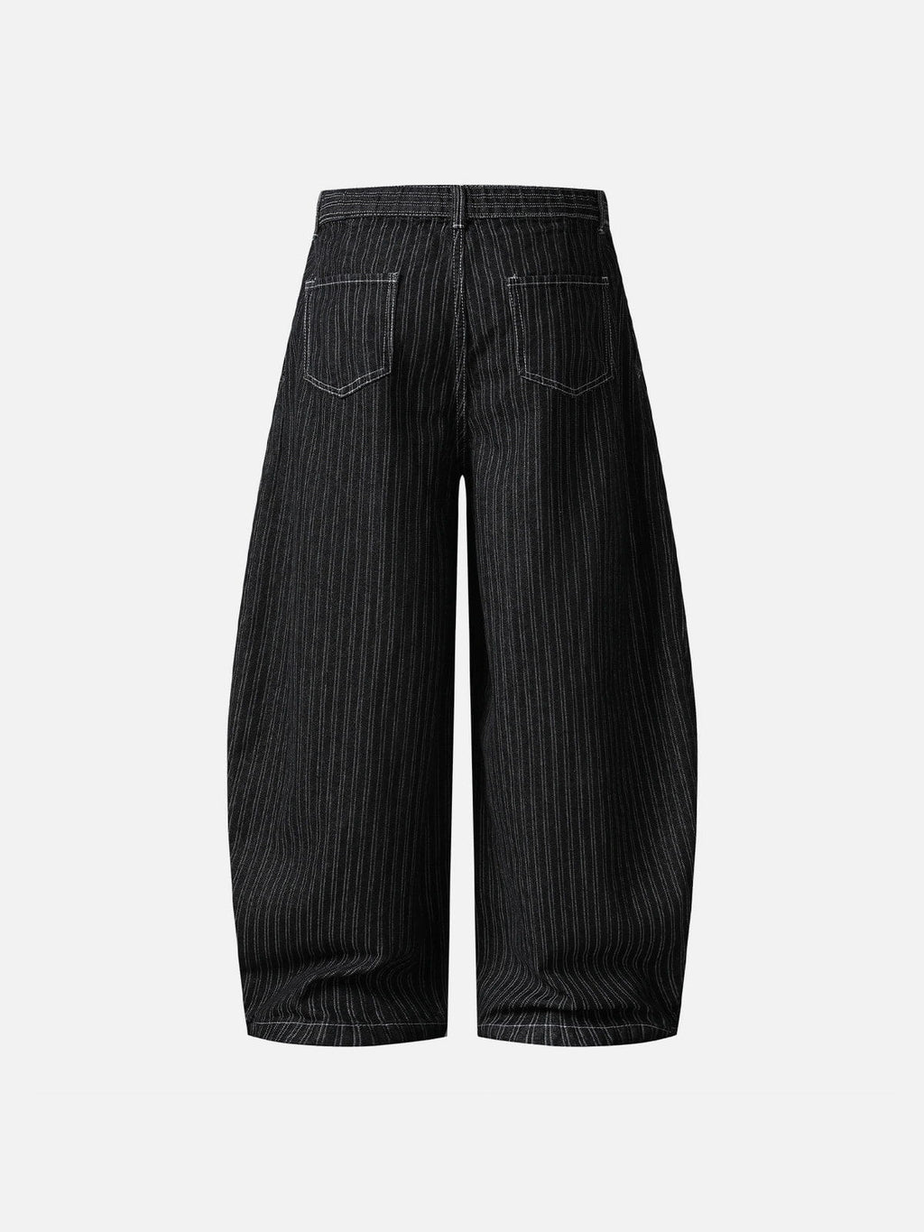 Aelfric Eden Pinstripe Baggy Barrel Jeans