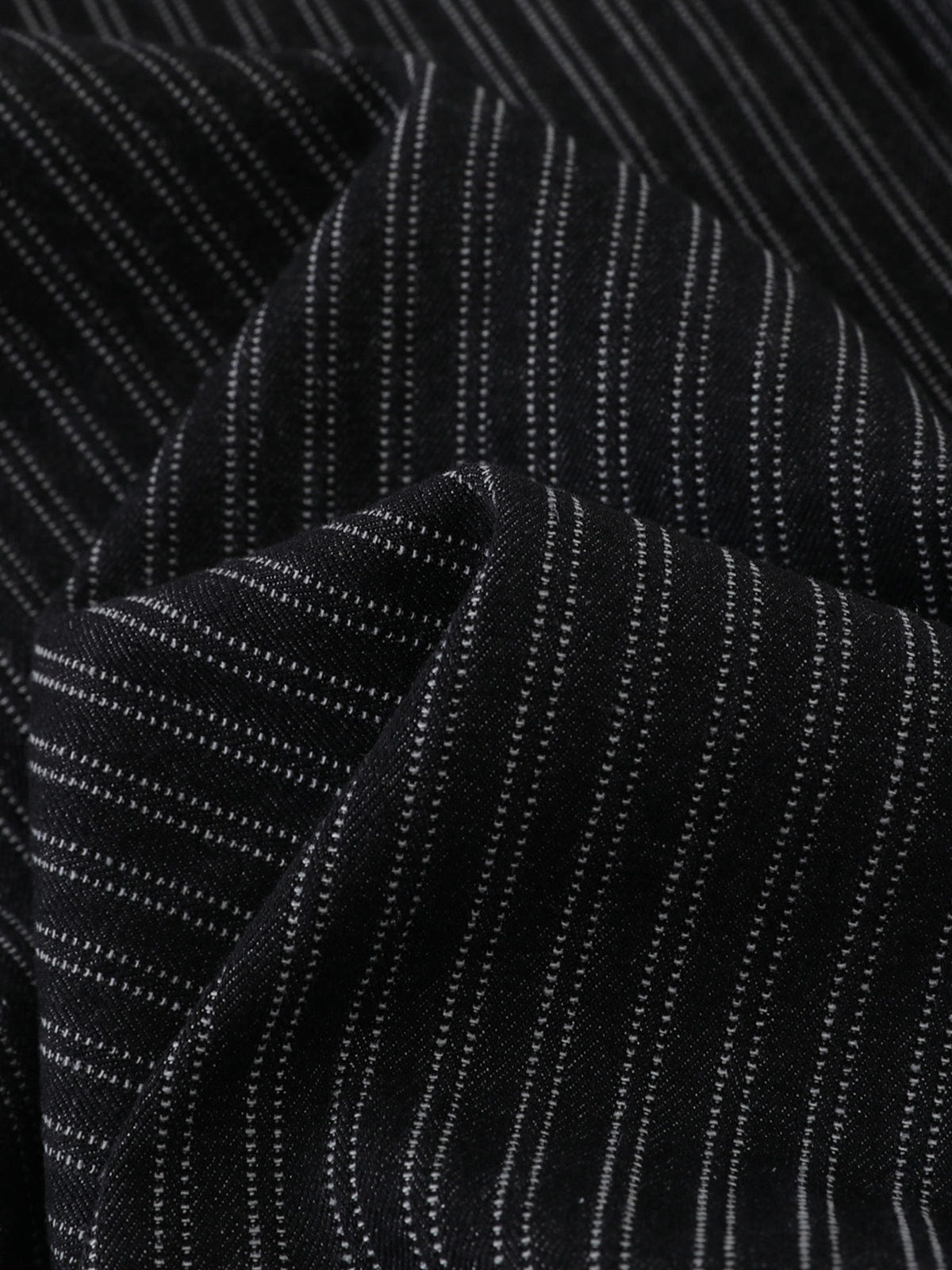 Aelfric Eden Pinstripe Baggy Barrel Jeans