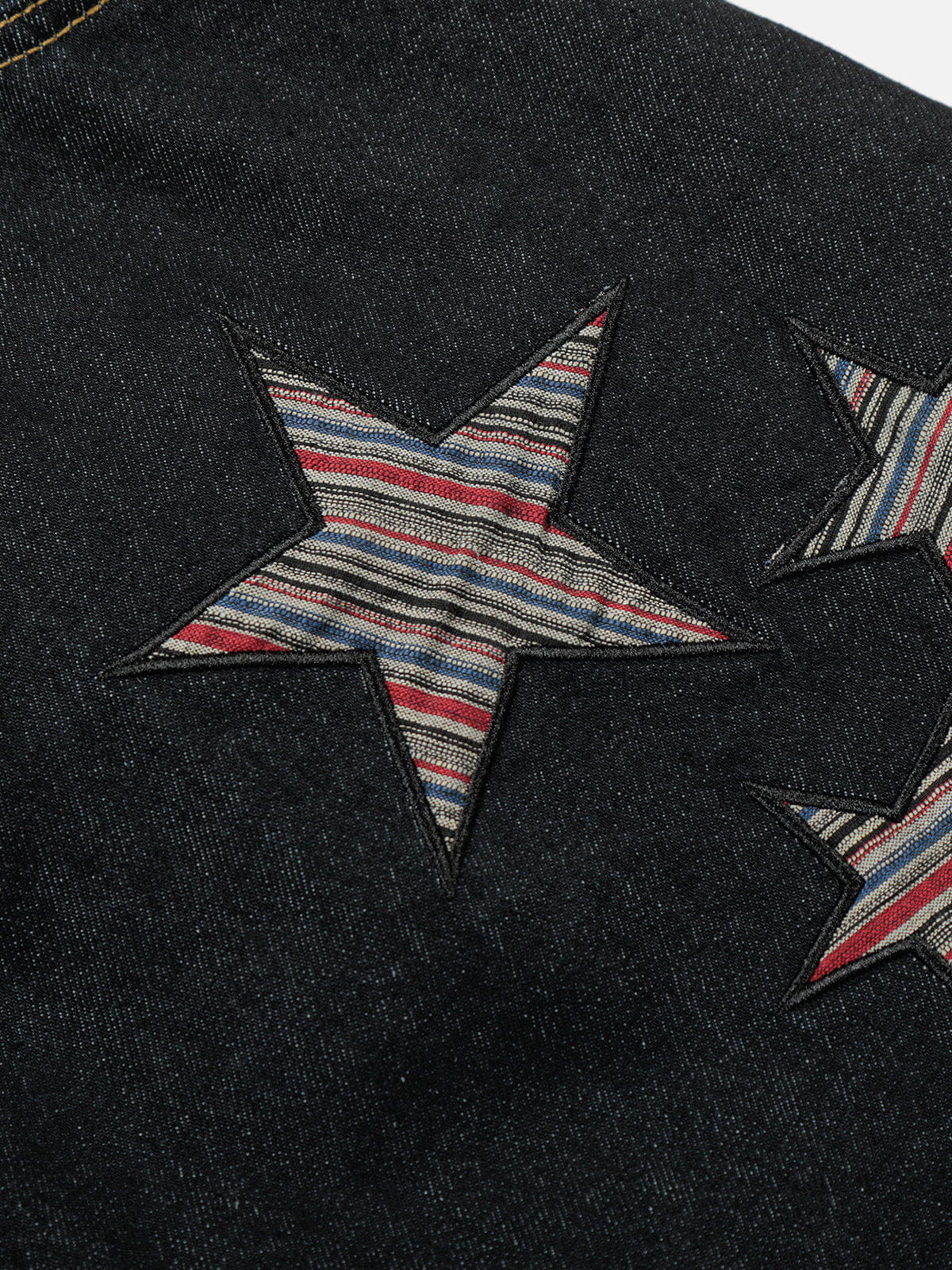 Aelfric Eden Striped Star Baggy Barrel Jeans