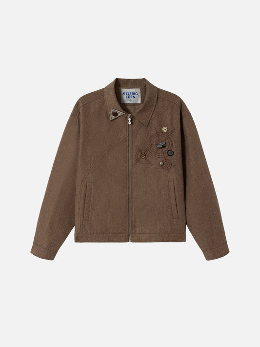 Aelfric Eden Button Zip Jacket