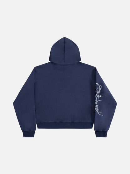 Aelfric Eden Boxy Cross Graphic Pullover Hoodie