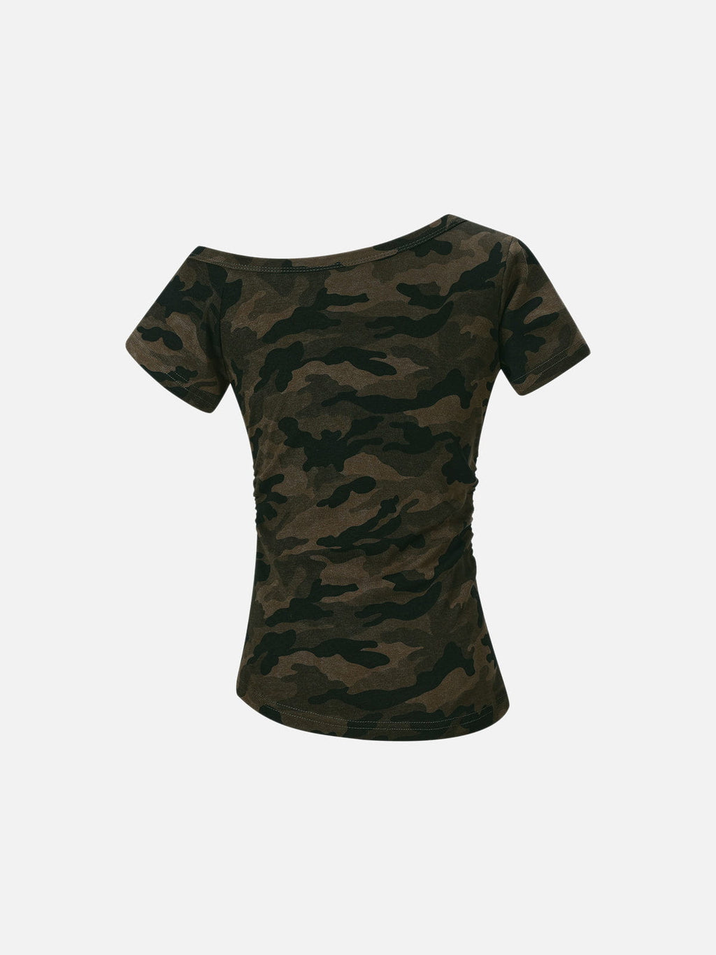 Aelfric Eden CAMO Off-The-Shoulder Baby Tee