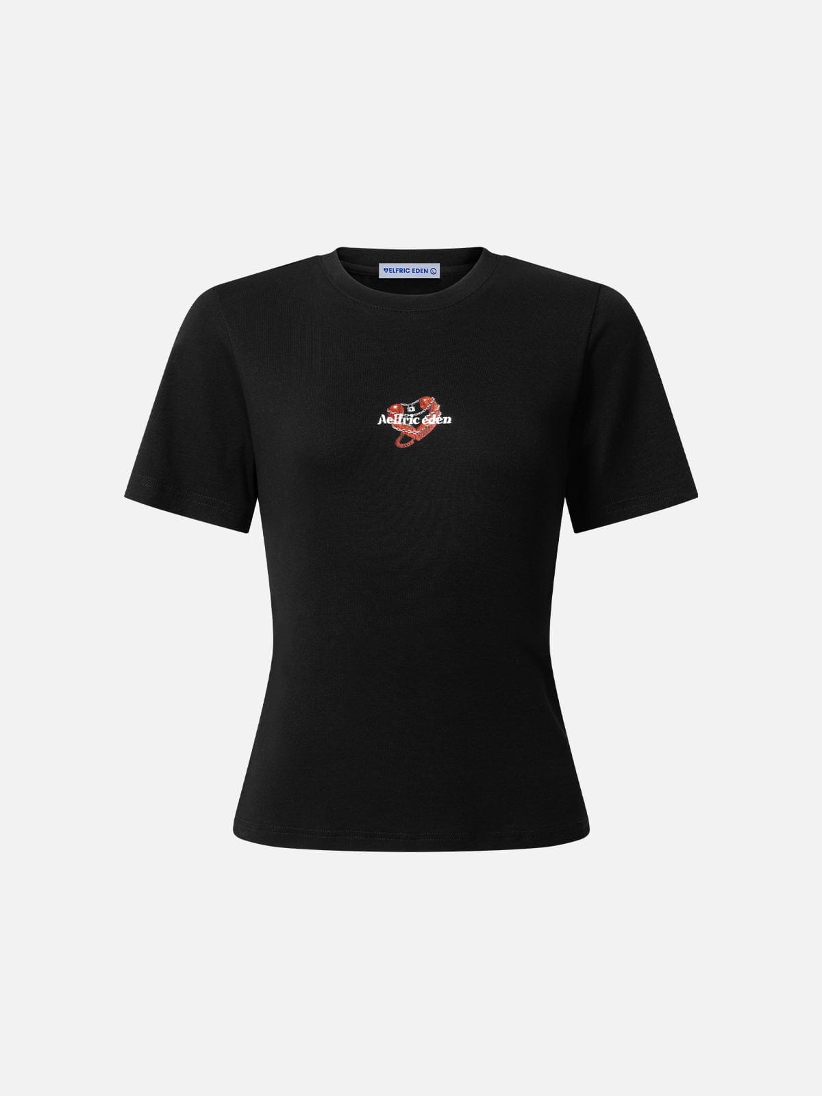 Aelfric Eden Chain Heart Graphic Baby Tee