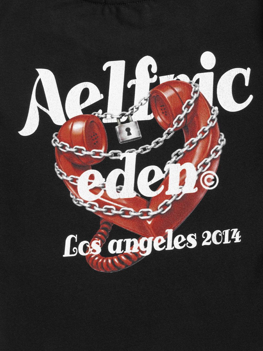 Aelfric Eden Chain Heart Graphic Baby Tee