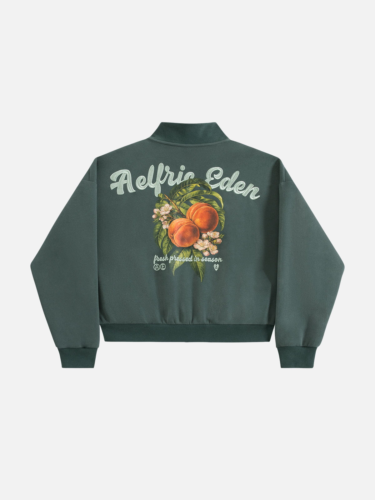 Aelfric Eden Boxy Peach Graphic Jacket