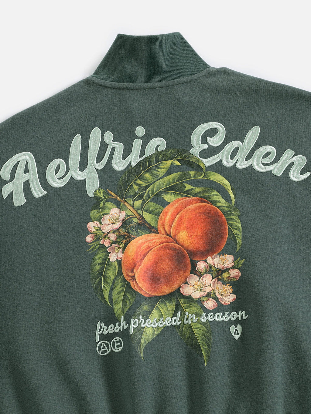 Aelfric Eden Boxy Peach Graphic Jacket